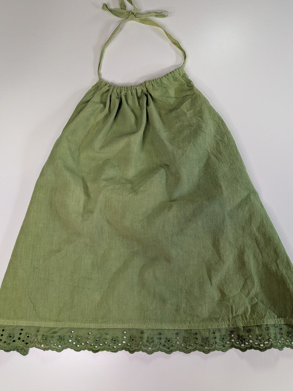 Vintage 1990's Olive Green Halter Top, Julietta